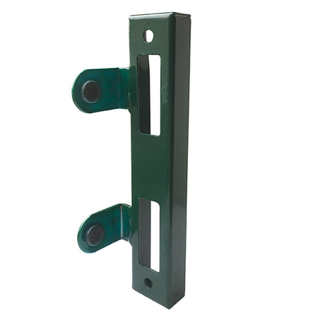 Doraz bránky kovový, zelený