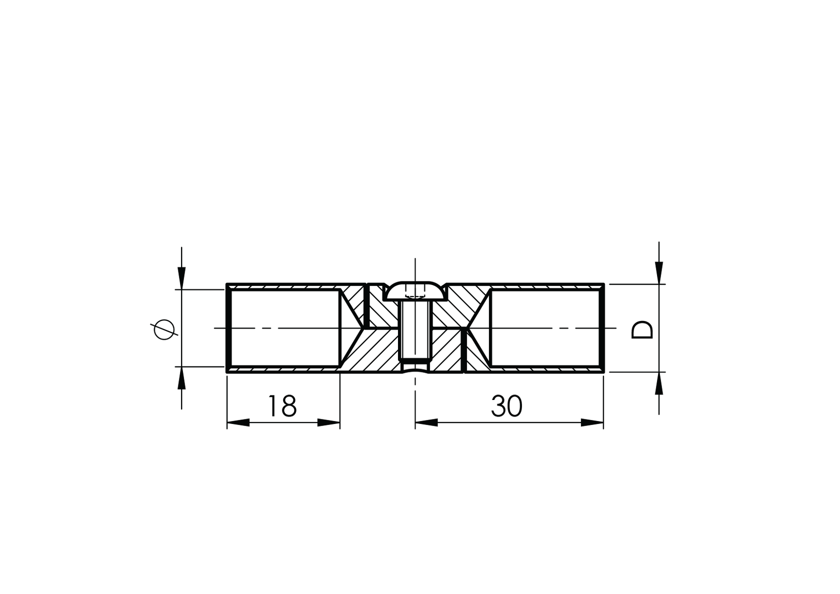 Łącznik przegubowy