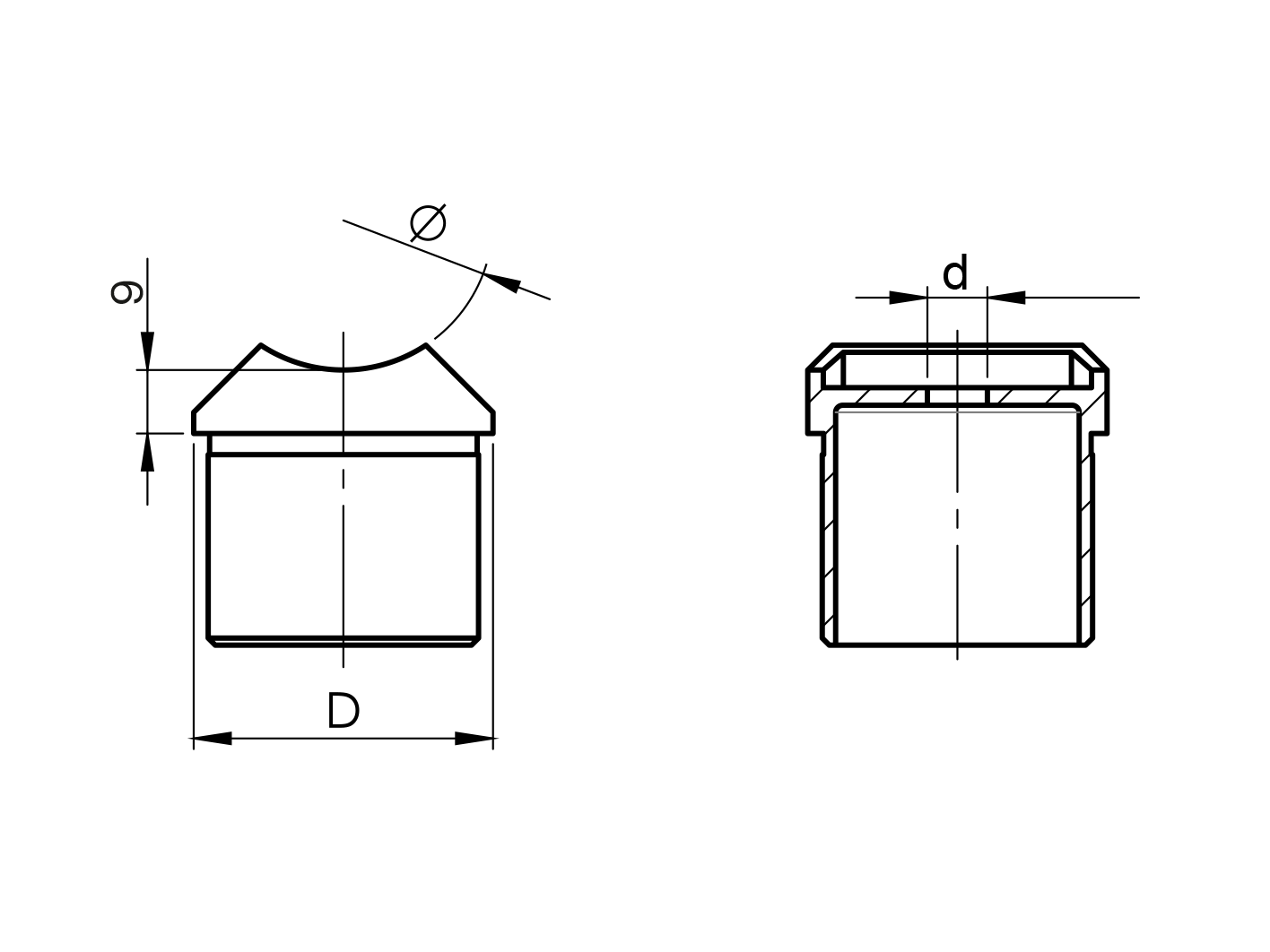 Łącznik poprzeczny pochwytu