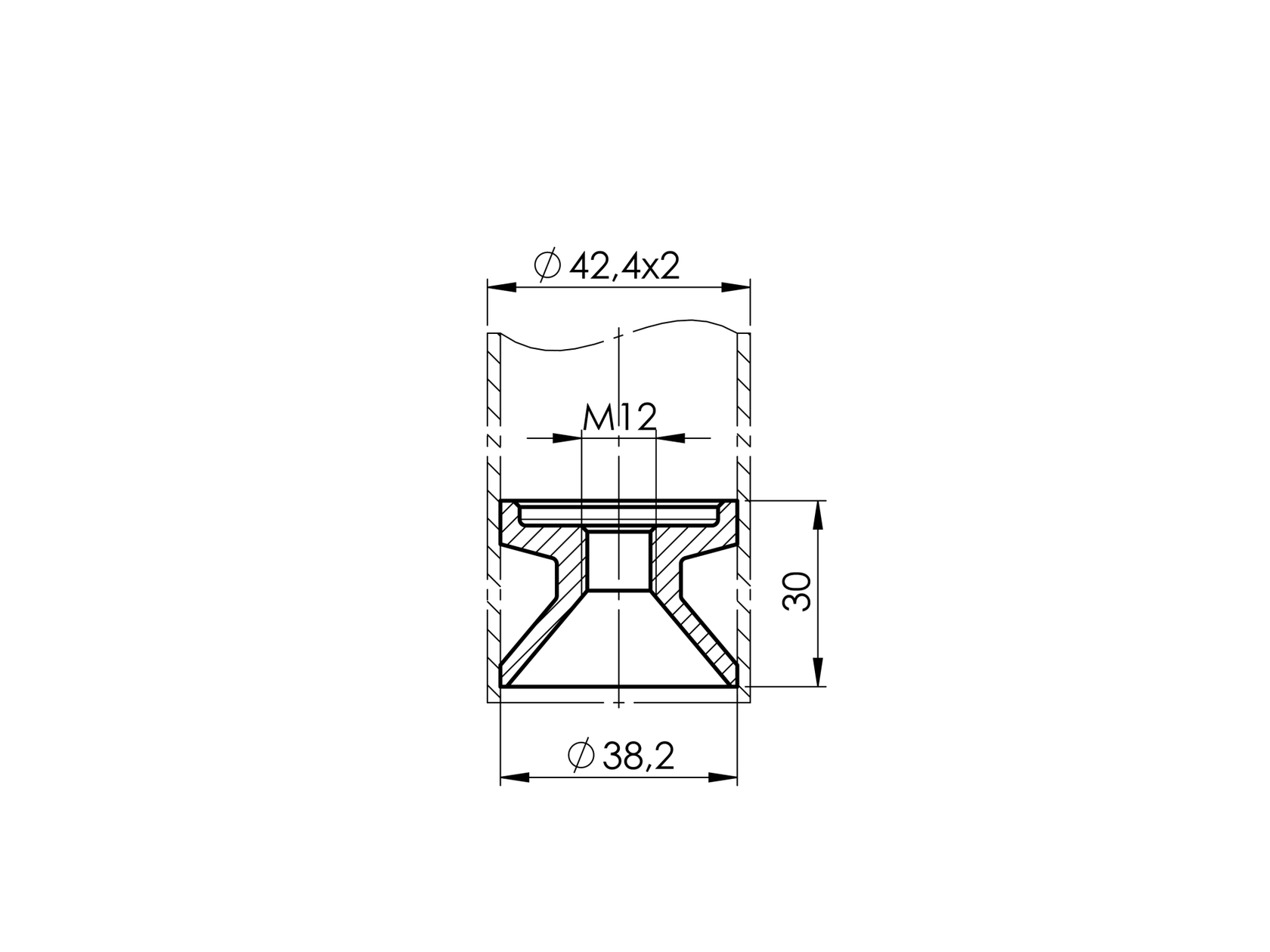 Mocowanie do wspawania