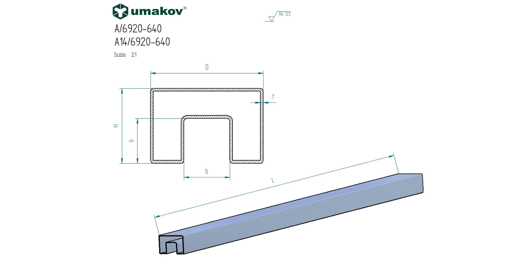 Profil nierdzewny na szkło