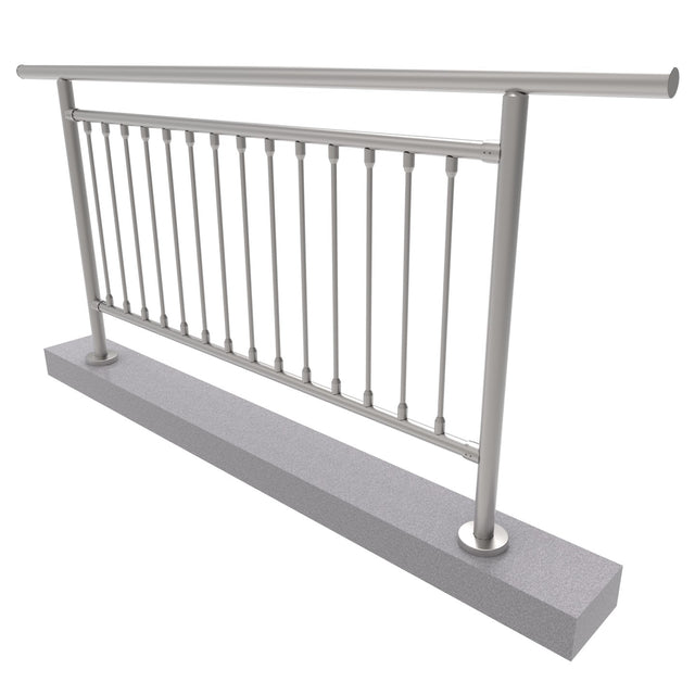 Balustrada nierdzewna pionowa VR AISI304, D42,4/d1