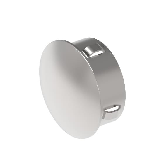 Zaślepka nierdzewna, walcowa na rurę