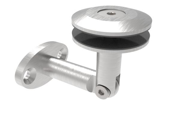 Mocownie daszku szklanego do ściany AISI304, 70x40