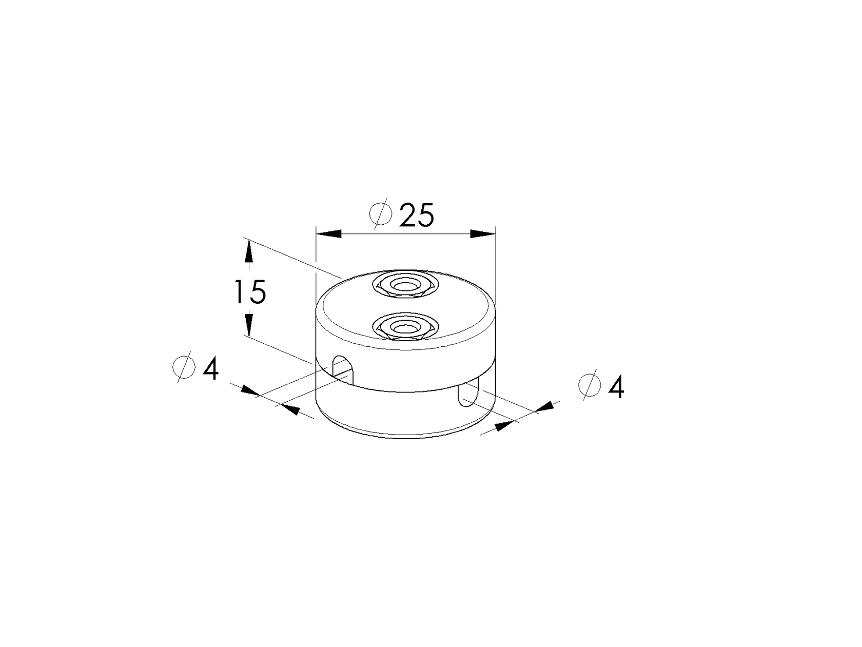 Element kontrujący linki