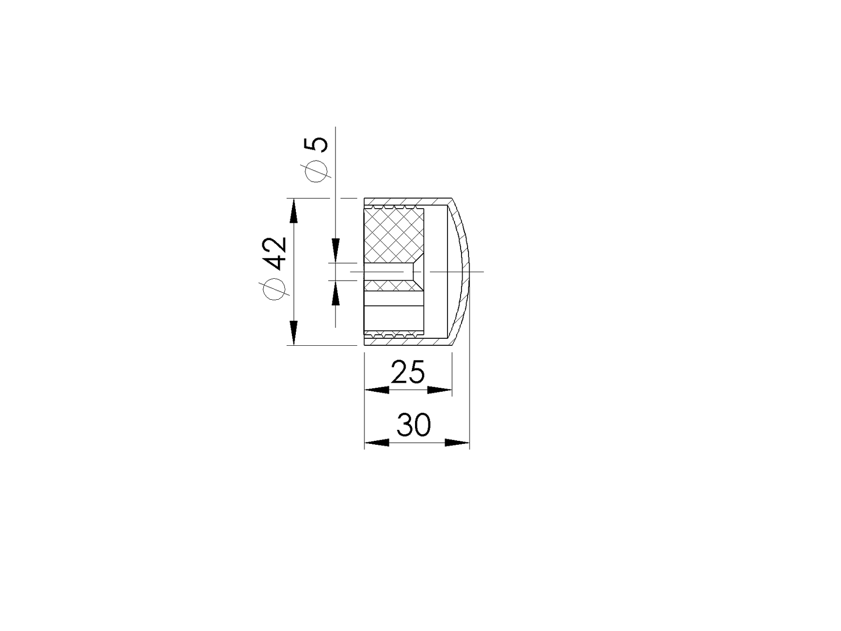 Stal nierdz.- Zaślapka poręczy do drewna