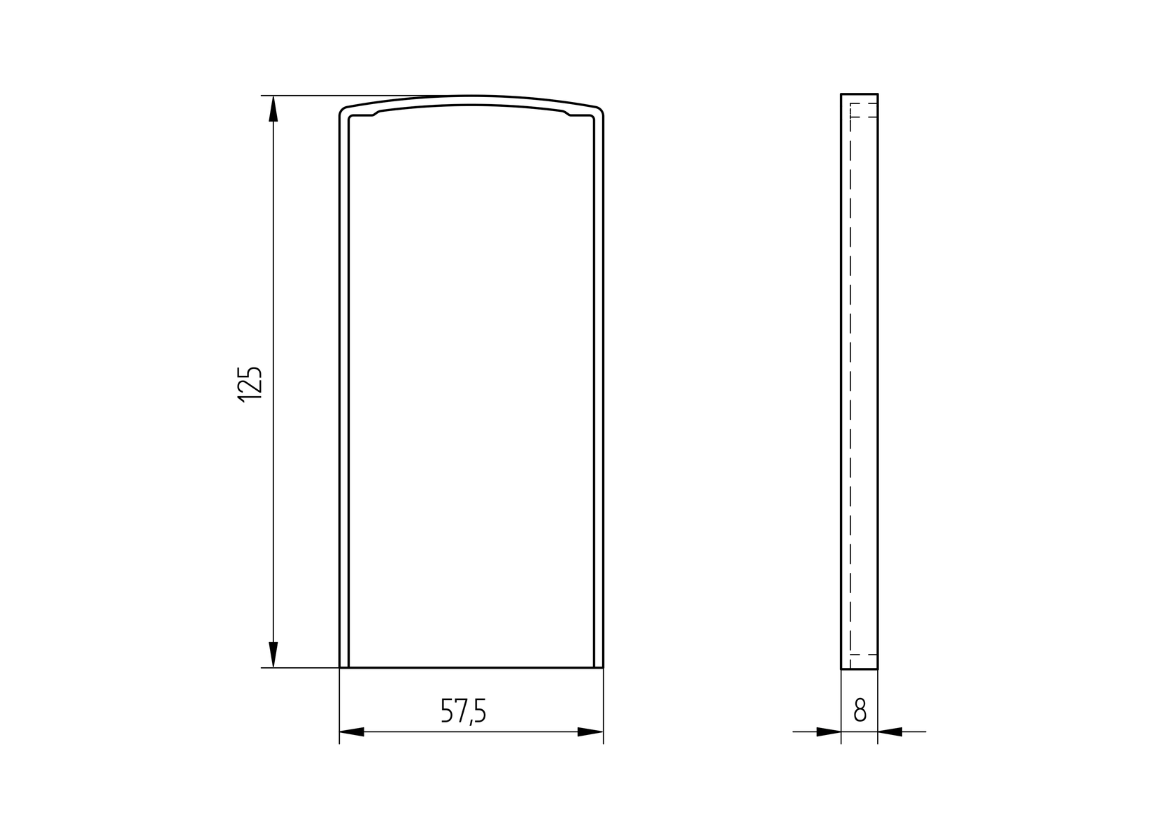 Zaślepki do Profili AL/0004-ECO-6000-RAL 7016