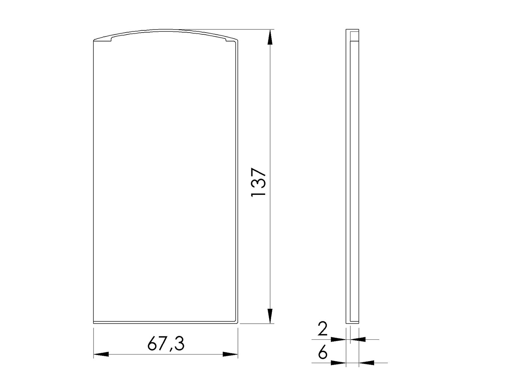 Zaślepki do Profili AL/0005-UNO-S-E