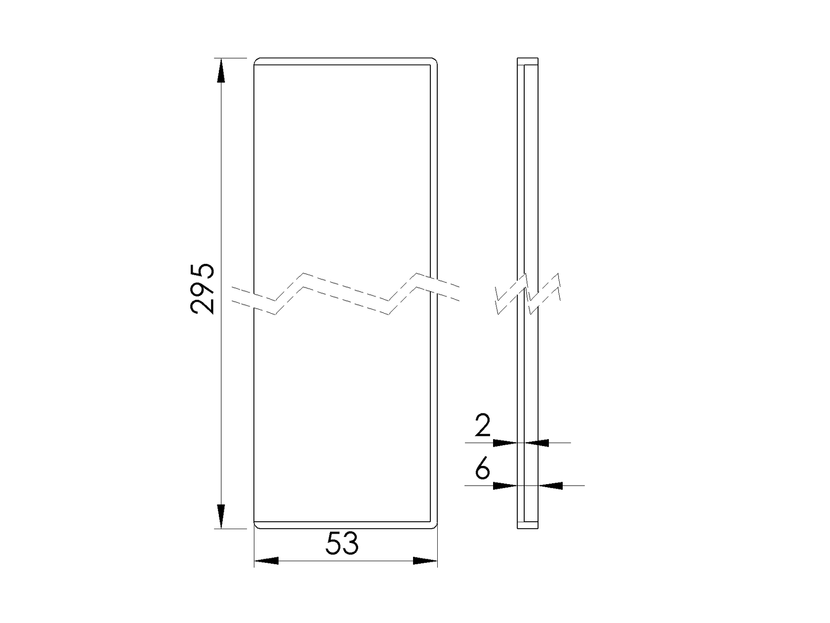 Zaślepki do Profili AL/0011-N-E do schodów