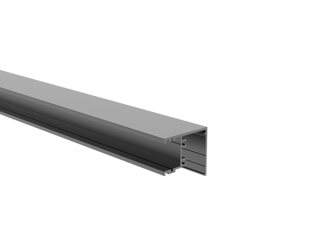 Aluminiowy adapter do ogrodzeń do wypełnień tablicowych 1-8mm - 6000mm