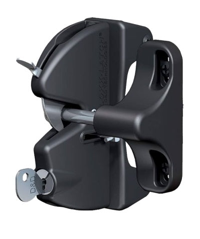 Zatrzask hakowy z zamkiem, jednostronny