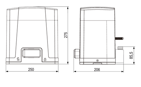 Zestaw do bram ROLLKIT kit, max 400kg