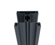 Aluminiowy słupek ogrodzeniowy 70x70 do wypełnień lamelowych - 1850mm R7016