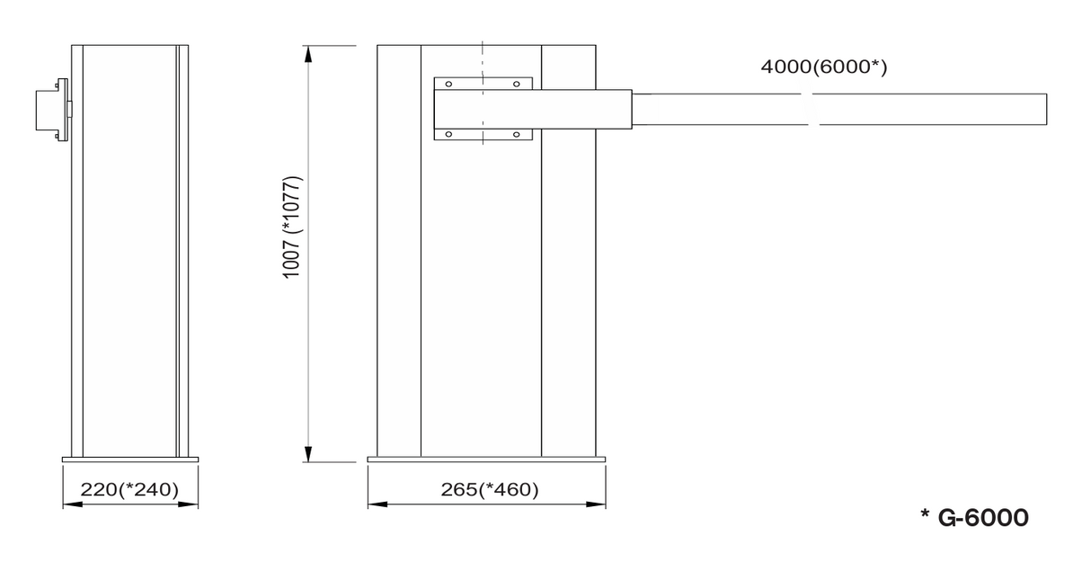 Silownik CAME 24V, 6m