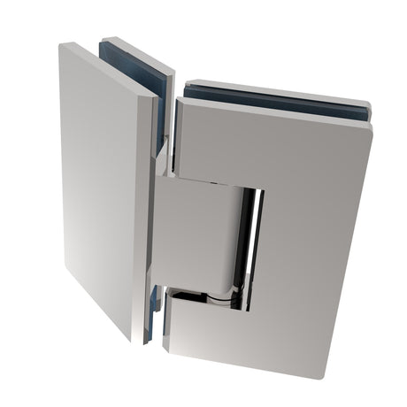 Zawias do drzwi szklanych +/- 90 stopni AISI304,