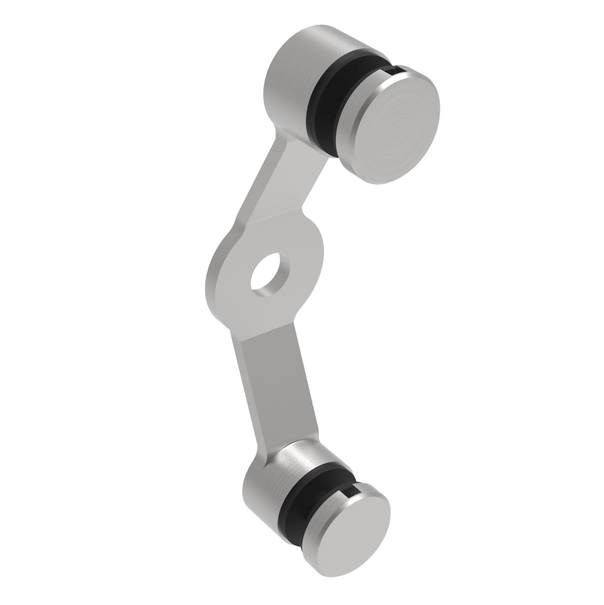 Uchwyt do szkła spider podwojny AISI304, 2xD30mm/1