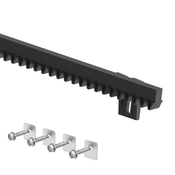 Listwa Zębata PVC+Fe,light,27x20mm, L1m,max 300kg