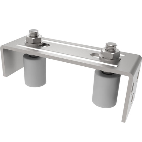 Górne rolki prowadzące 2 sztuki INOX, 165x57mm,D30