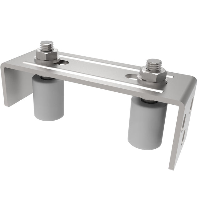 Górne rolki prowadzące 2 sztuki INOX, 165x57mm,D30