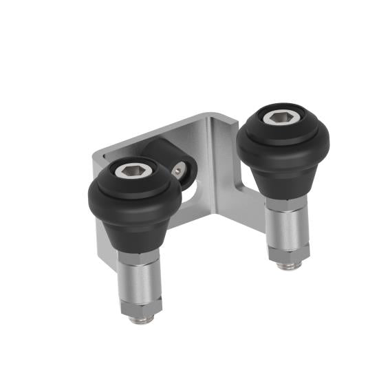 Odbojnik do bram samonośnych, b60mm, black rubber