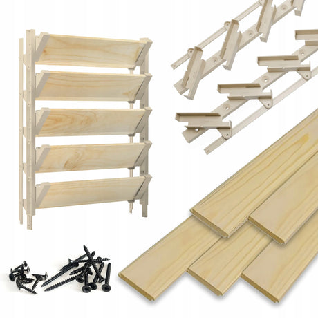 Pohyblivý plastový systém - žalúziový - pár (ľavý + pravý)