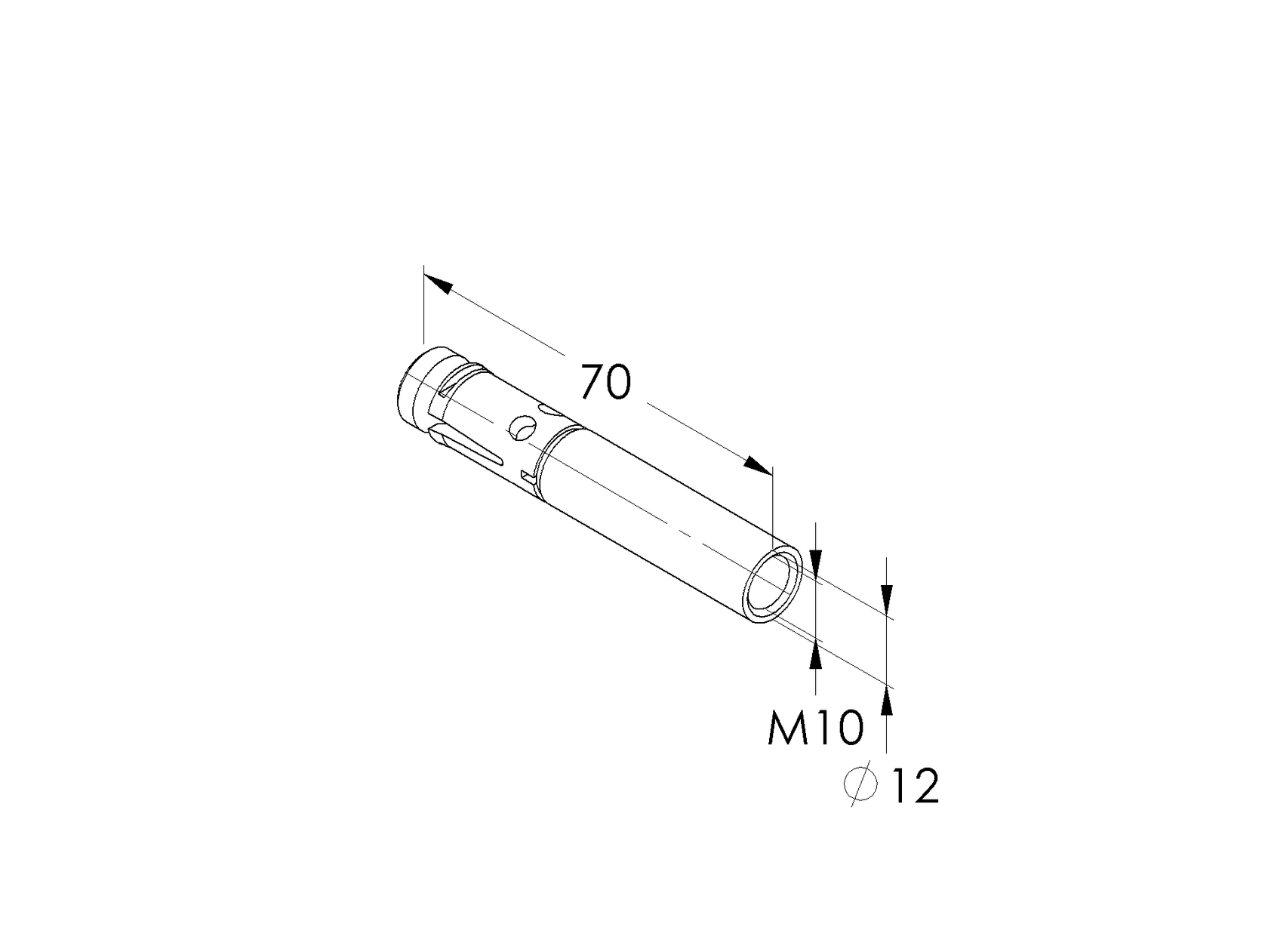 Kotwa do dużych obciążeń, stal FAZ-IG M10
