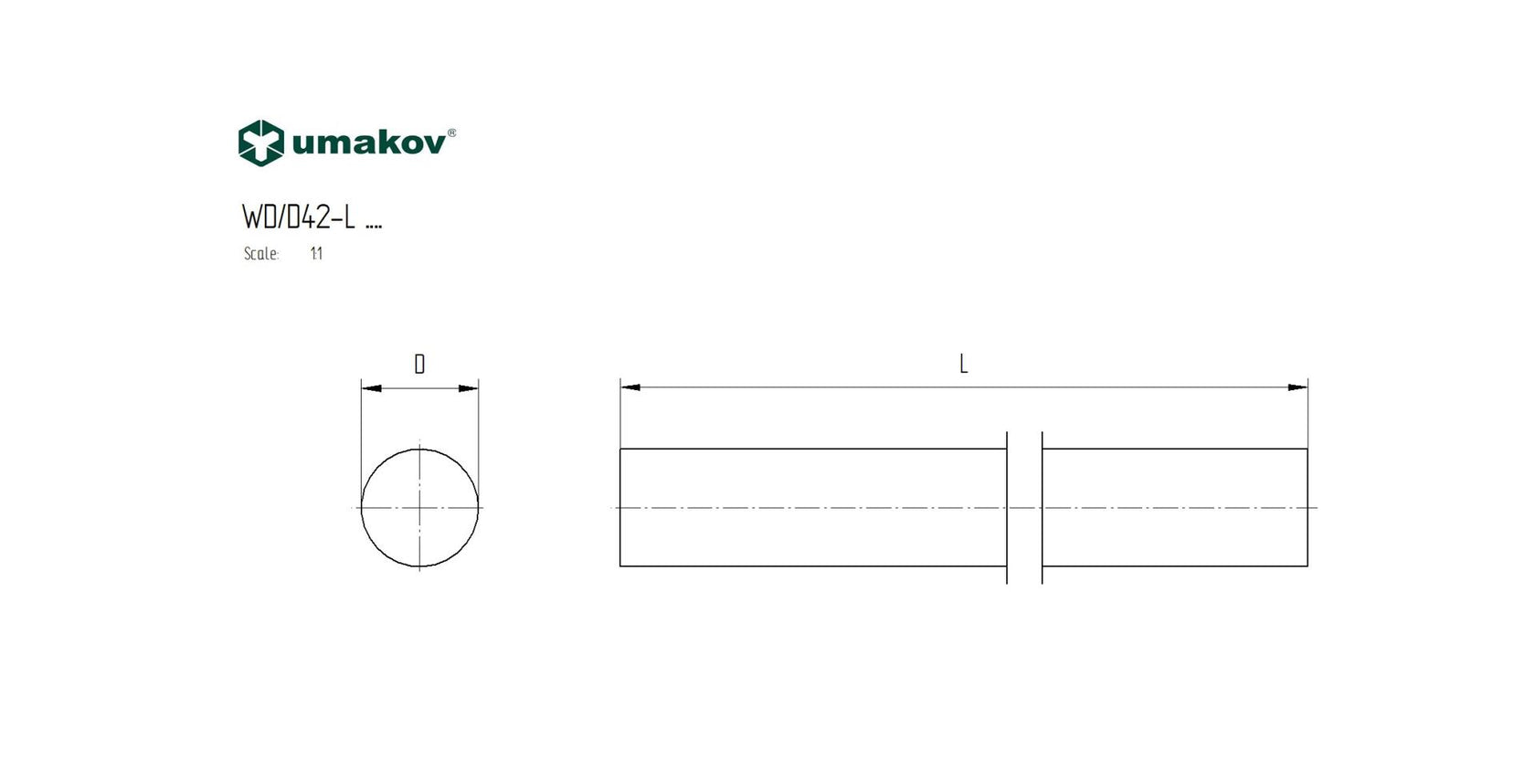 Poręcz z drewna dębowego
