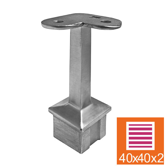 Uchwyt poręczy płaskiej na rogi