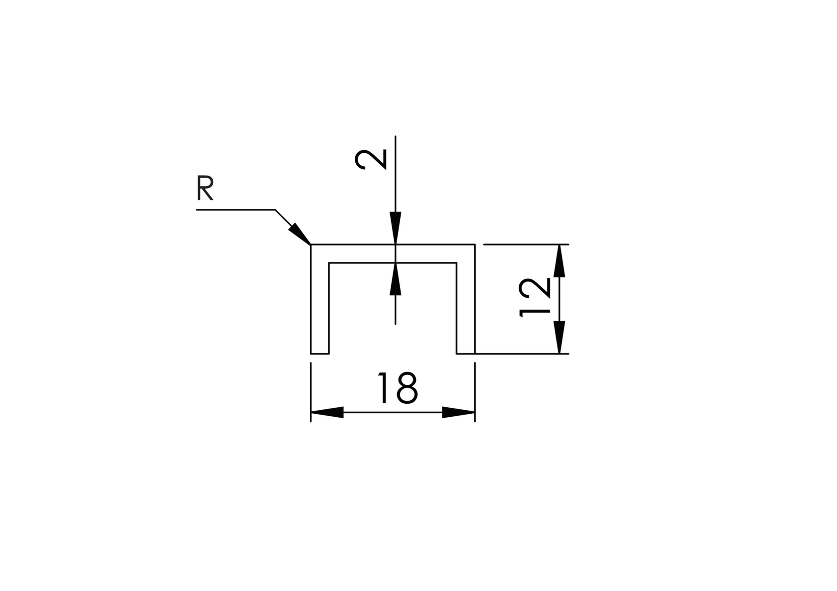 Poręcz aluminiowa AL