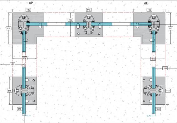 Słupek aluminium - kat R