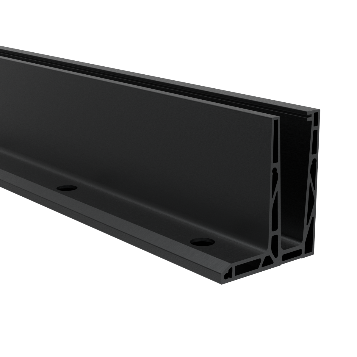 Profil balustrady szklanej