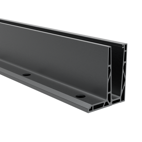 Profil balustrady szklanej