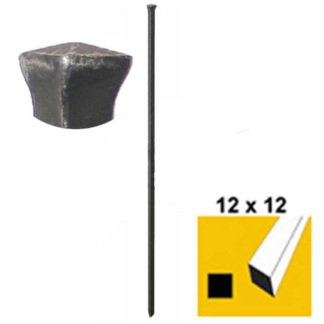 Szpic z kulką h900, 12x12mm