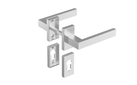 Klamka z szyldem AISI 304, K320