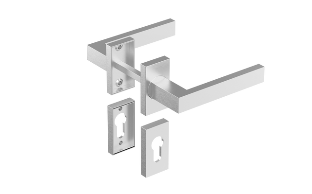 Klamka z szyldem AISI 304, K320