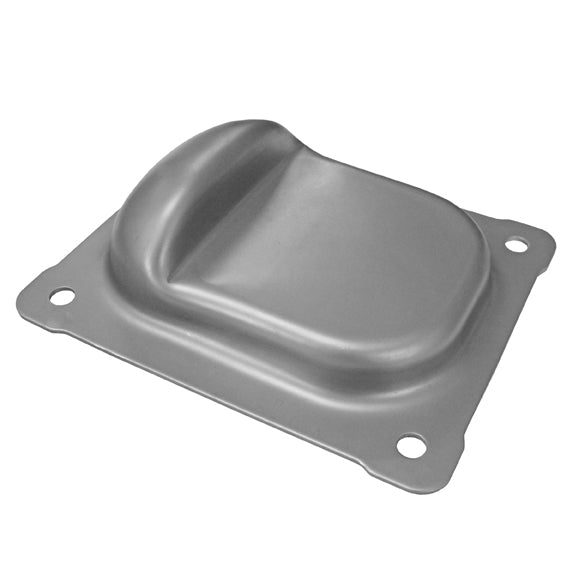 Stoper do bram skrzydłowych, INOX 120x100mm