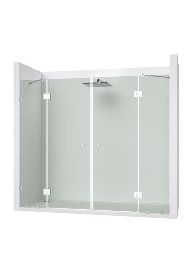 Zawias do drzwi szklanych +/- 90 stopn flex