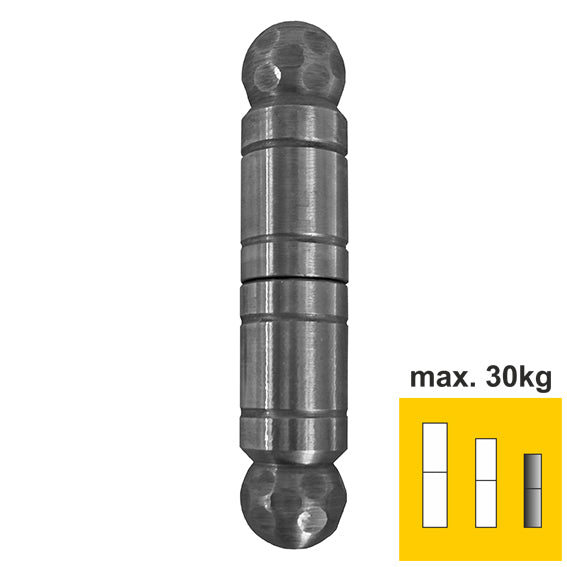 Zawias zdobiony D 20mm L=100mm