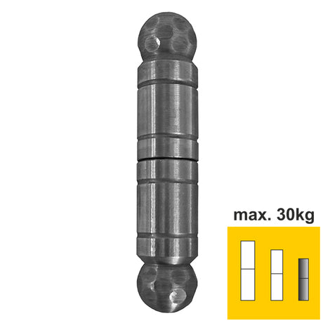 Zawias zdobiony D 20mm L=100mm