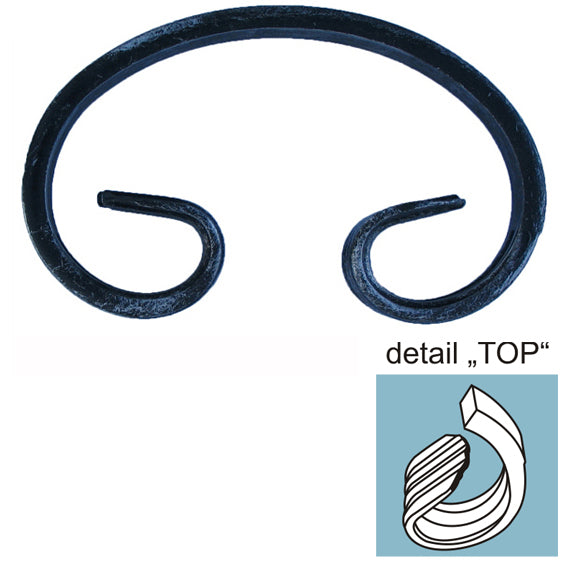 Element C h150, b80, 12x6mm