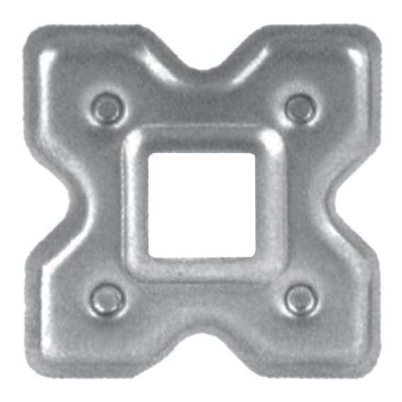 Maskownica ozdobna 62x62, 16x16, t2mm