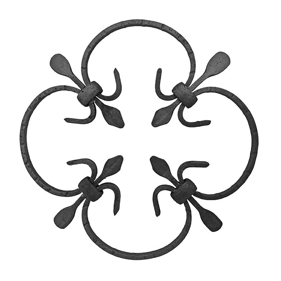 Rozeta h245, b245, 10x5mm