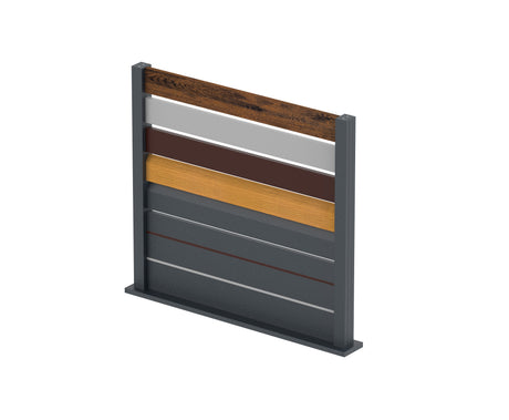 Próbka ogrodzenia wolnostojącego 1x0,9m