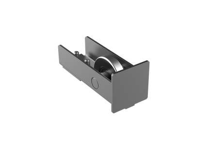 Rolka najazdowa Zn, profile 60x60, antracyt