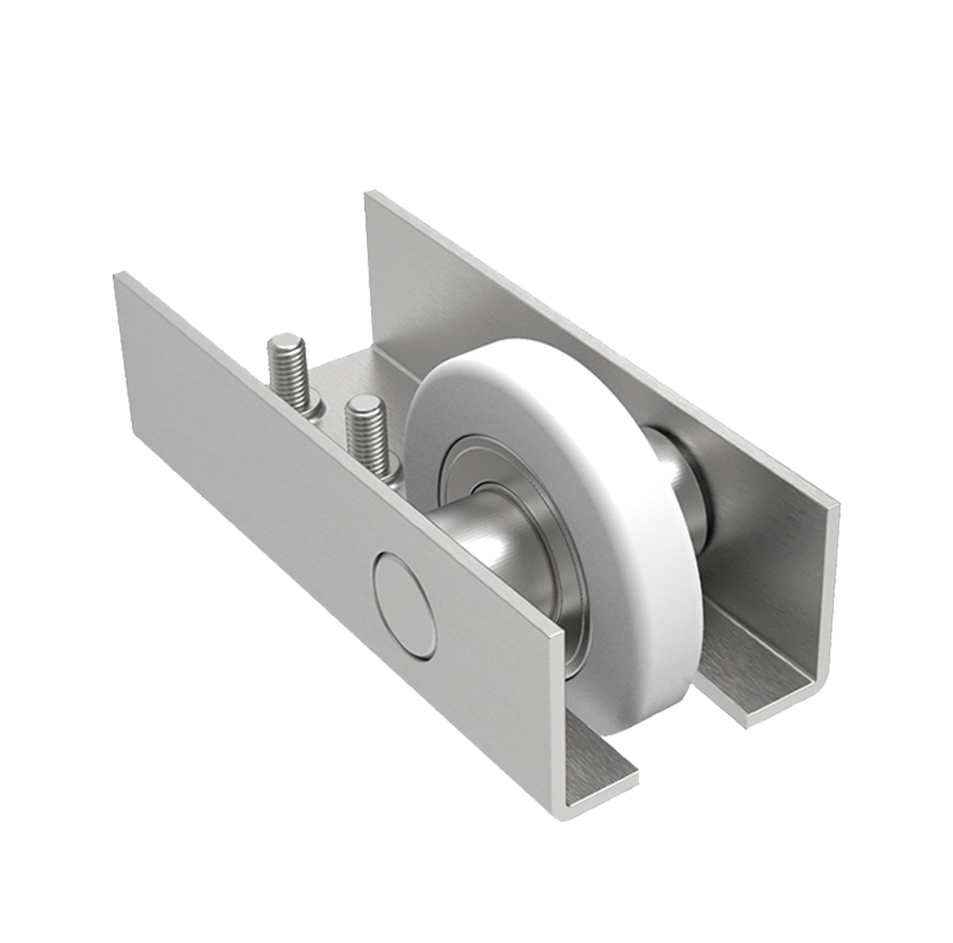 Kółko dojazdowe, stal nierdzewna profile 90x99mm