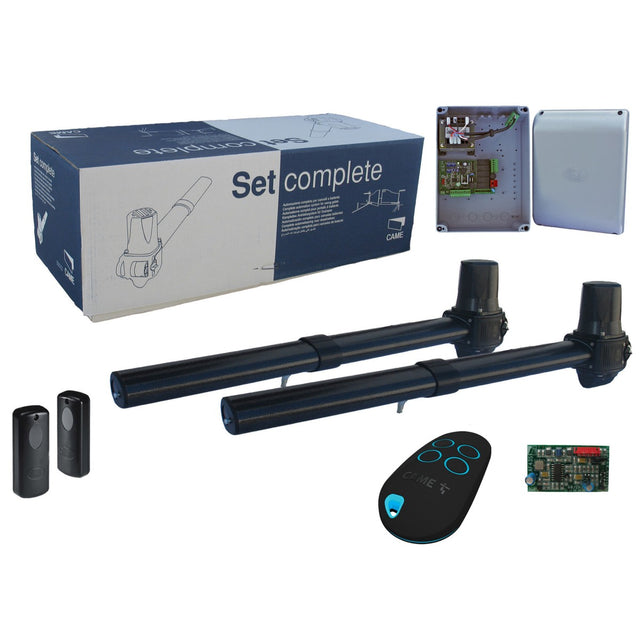 Napęd CAME do bram dwuskrzydłowych, komplet z fotokomórkami