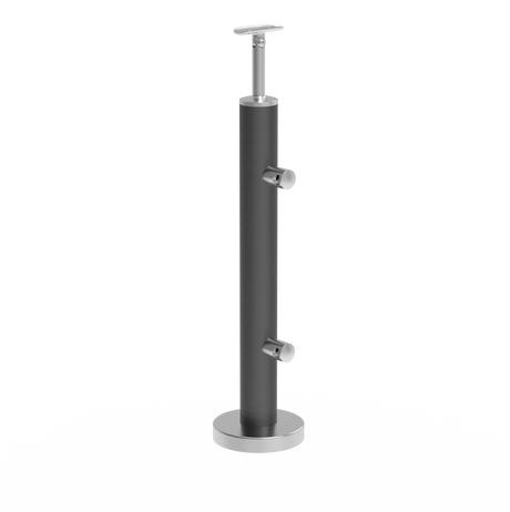 Słupek nierdzewny uzbrojony