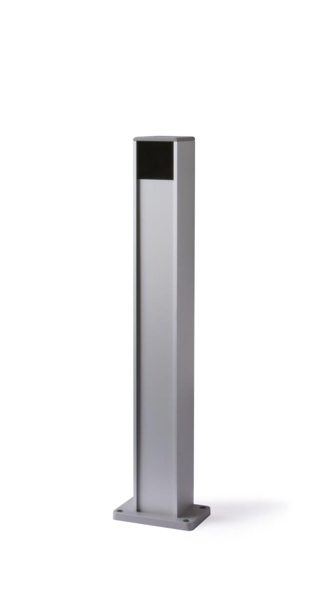 Hliníkový stĺpik 60x60x500mm, pre fotobunky Nice