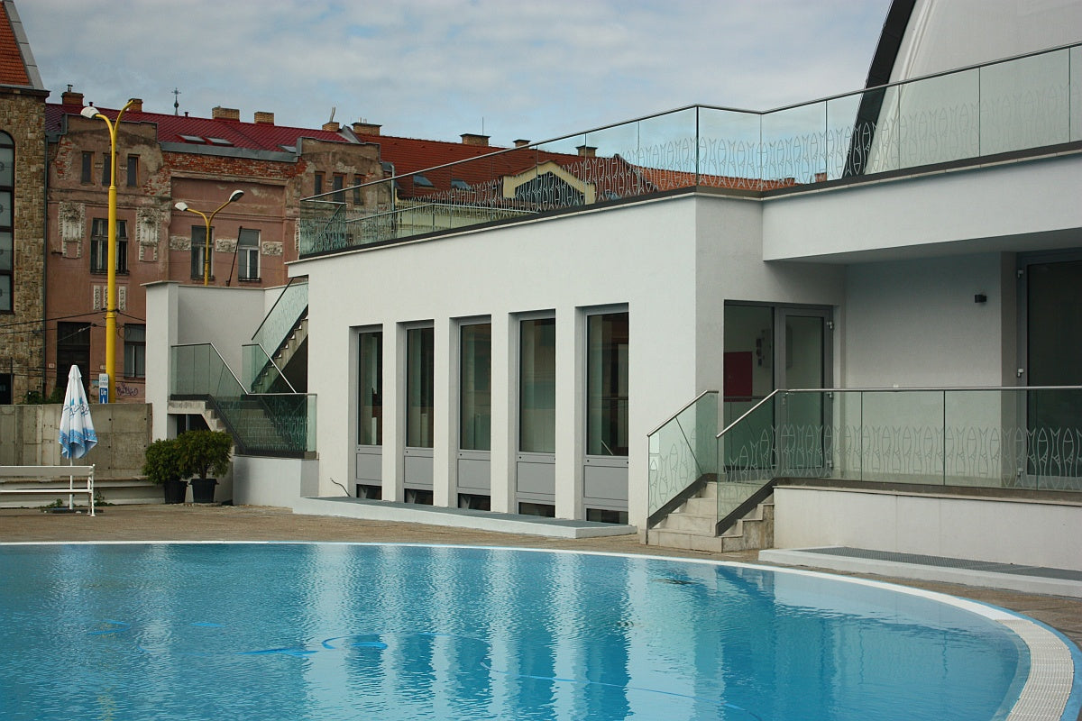 Balustrada całoszklana 2500x1000mm