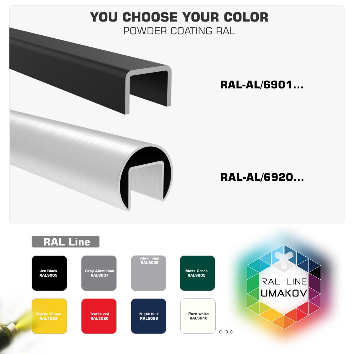 Obróbka powierzchni za pomocą malowania proszkoweg